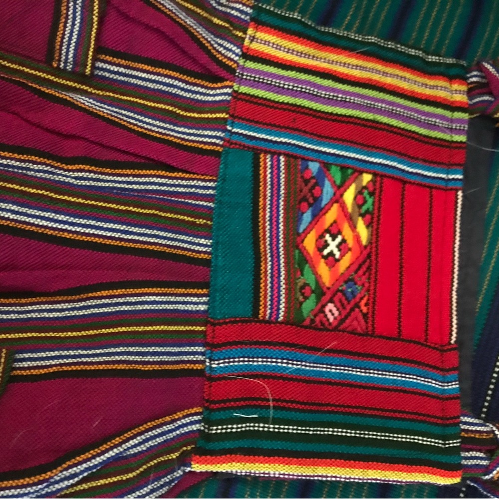 CLEARANCE
Colourful Striped Overalls handmade in Guatemala - Picture 6 of 8